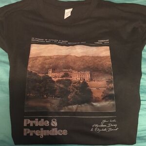 Black Pride & Prejudice Graphic Tee
